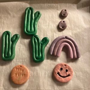 Cacti car hanger -handmade